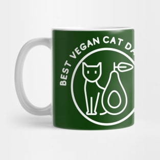 Best vegan cat dad ever Mug